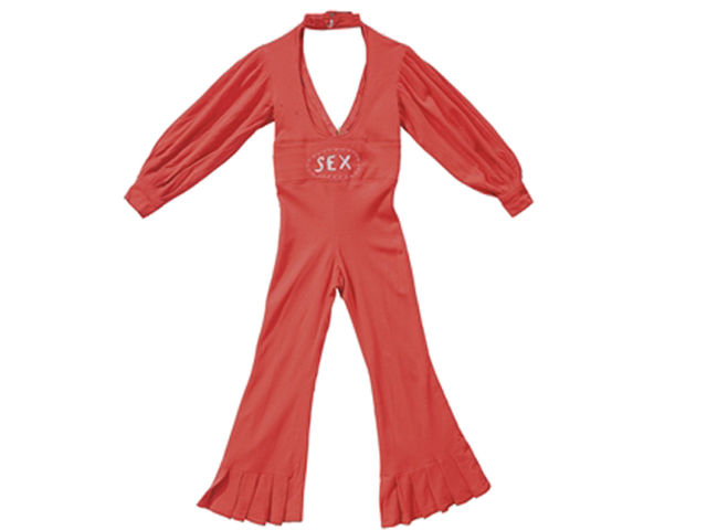 Red 'Sex' jumpsuit Perfect for any occasion